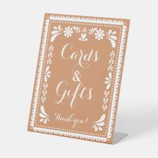 Papel Picado Kaarten en geschenken Tafel Mexicaans Reclamebord Met Voetstuk