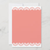 Papel Picado Koppel Bruisparty Uitnodiging (Achterkant)