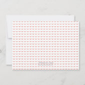 Papel Picado Save the Date Trouw Aankondiging (Achterkant)