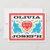 Papel Picado Style Inséparables RSVP (Dos)