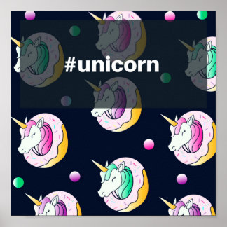 Papel Poster Especial (Fosco) #Unicorn