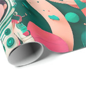 Papel regalo cumpleaños personalizado cadeaupapier (Rol Hoek)