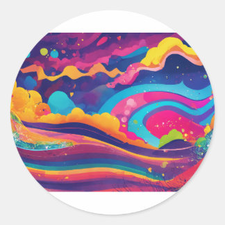 Paper Bord Fun & Celebrations Ronde Sticker