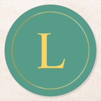 Paper Coaster Ronde Kartonnen Onderzetter