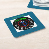 Paper Coaster Vierkante Kartonnen Onderzetter (Schuin)