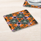 Paper Coaster Vierkante Kartonnen Onderzetter (Schuin)