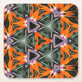 Paper Coaster Vierkante Kartonnen Onderzetter