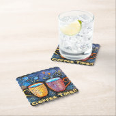 Paper COASTERS- 6-pack - Coffee Time!! Kartonnen Onderzetters (Insitu)