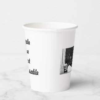 Paper Cup Celebrating Recovery and Resilience Papieren Bekers