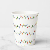 Paper Cup Christmas  Papieren Bekers (Achterkant)