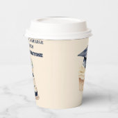 Paper cup-Editable Graduation Tableware Set Papieren Bekers (Links)