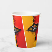 Paper cup papieren bekers (Achterkant)