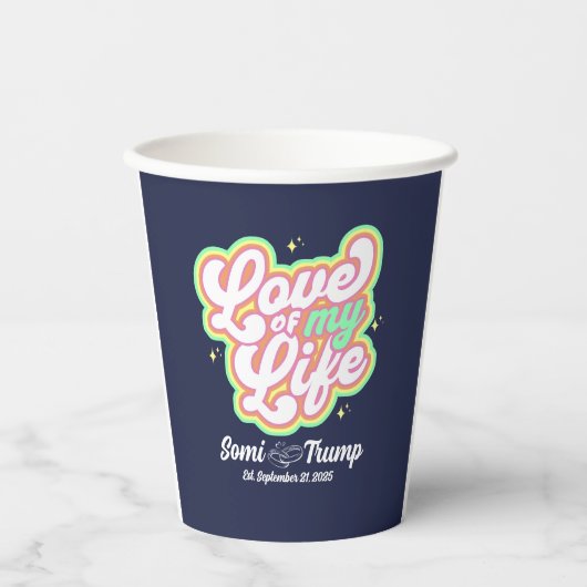 Paper cup papieren bekers (Voorkant)