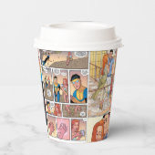 Paper cup papieren bekers (Achterkant)