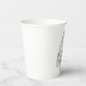 Paper cup papieren bekers (Rechts)