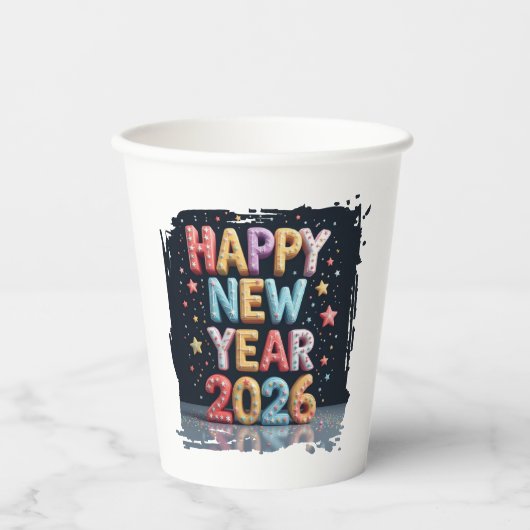 Paper cup papieren bekers (Voorkant)