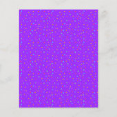 PAPER Cupcake Kind Birthday Party Invitation Flyer (Achterkant)