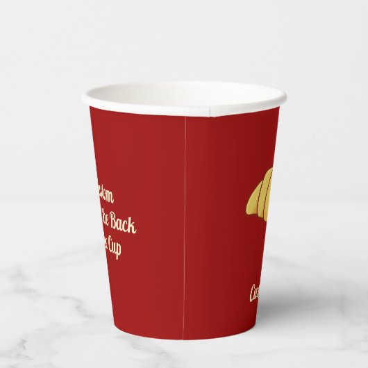Paper Cups Cross Papieren Bekers (Rechts)