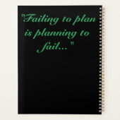 Paper Dragon Planner (Achterkant)