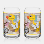 Paper Duck Soda Glass (Verso)