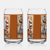 Paper Horse Soda Glass (Gauche)