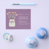 PAPER Mason Jar Bridal Shower Flyer (Enkel)