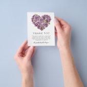 PAPER Memorial - Hartelijk dank | Hydrangea Heart Flyer (Hand)