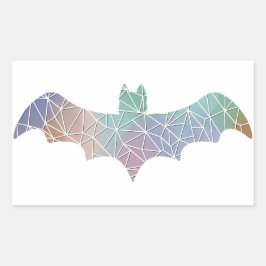 Paper Mosaic Bat Sticker