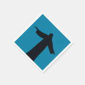 Paper Napkin  jesus christ  Servet (Hoek)