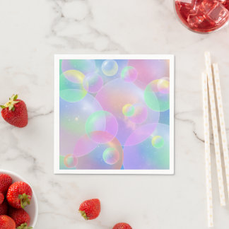 Paper napkins bubble design servet