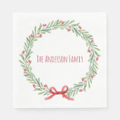 Paper Napkins – Holiday  Table Décor Essentials Servet (Voorkant)