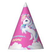 Paper Party Hats to a magical birthday party. Feesthoedjes (Voorkant)