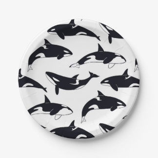 paper plate orca papieren bordje