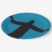 Paper Plate Papieren Bordje (Gekanteld)