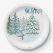 Paper plate papieren bordje (Voorkant)