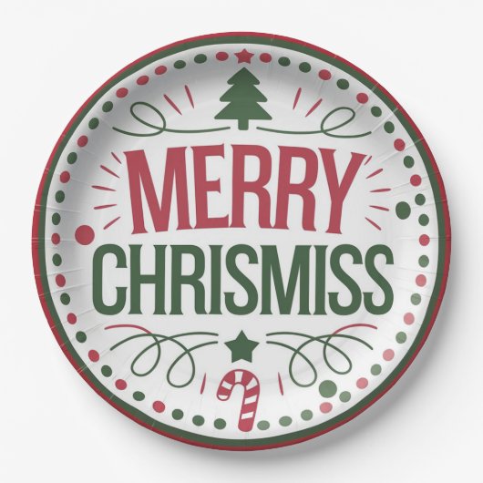 Paper Plate Papieren Bordje (Voorkant)