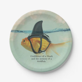 Paper Plate with attitude Papieren Bordje