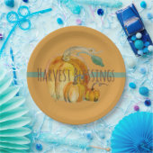 Paper Plates: Harvest Blessings Papieren Bordje (Feest)