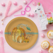 Paper Plates: Harvest Blessings Papieren Bordje (Feest)