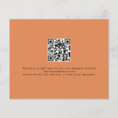 PAPER Pumpkins Florals QR Fall Weduwen Save Date Flyer (Achterkant)