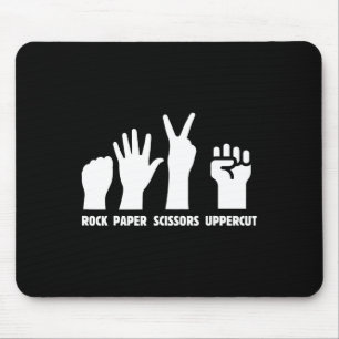 Paper Rock Schaar Uppercut Boxing Martial Arts K Muismat