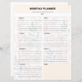 Paper Sheet (Voorkant / Achterkant)