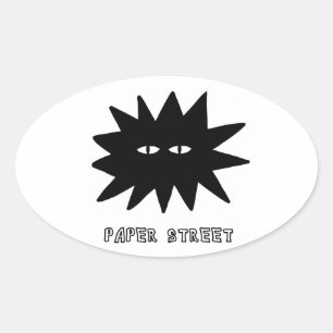 Paper Street Starface Stickers Ovaal