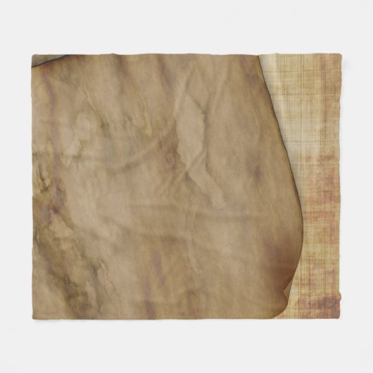 Paper texture old structure fleece deken (Voorkant (Horizontaal))
