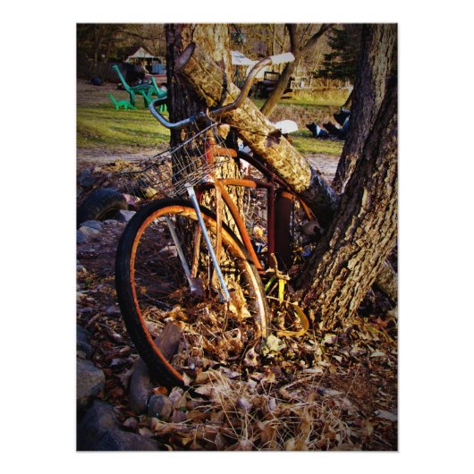 "Paperboy re-Tired" Foto Afdruk (Voorkant)