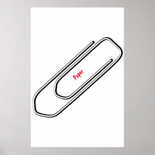 Paperclip Poster