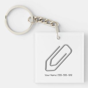 Paperclip Sleutelhanger