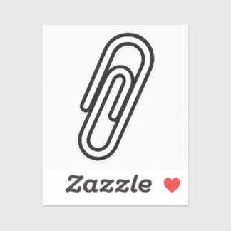 Paperclip Sticker – Symbool van Solidariteit