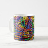 Paperclips colorés Mug (Devant gauche)