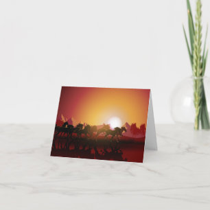 Papercut de Chevaux sauvages